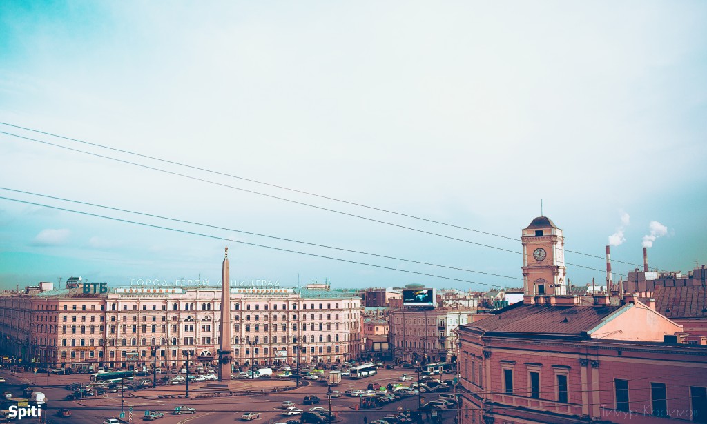 По крышам Петербурга
